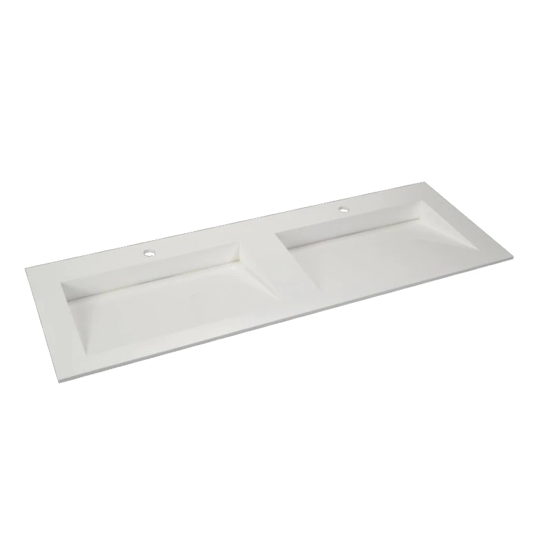 Custom Solid Surface Vanity Tops Sink Wholesale JP520