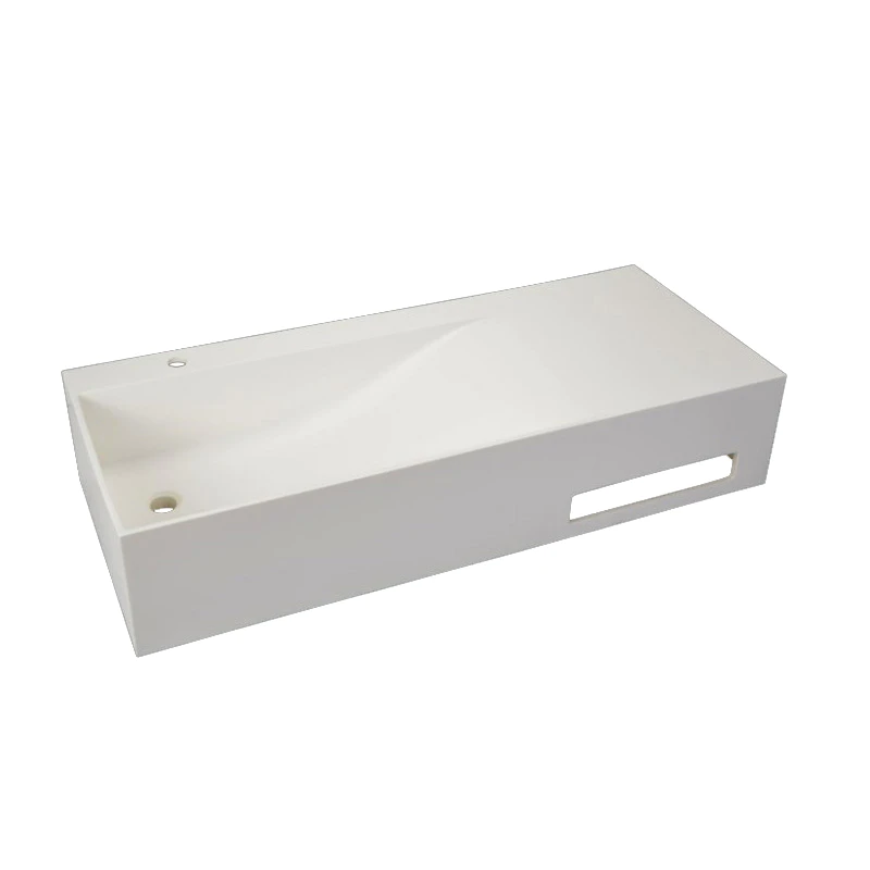 Solid Surface Bathroom Wall mount Countertop Sink JP580 Supply