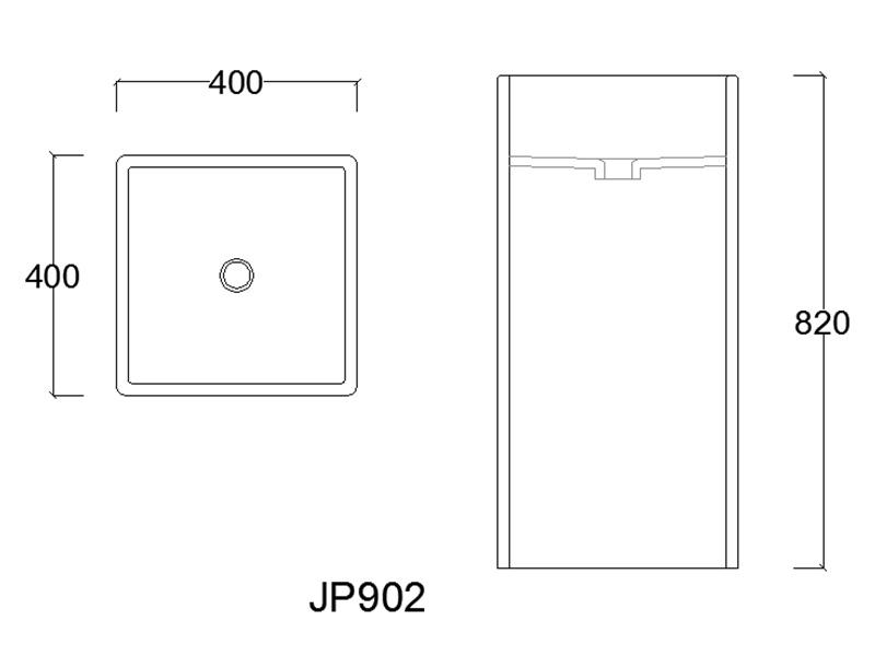 Jestone superior quality solid surface sink manufacturers for restaurant-2