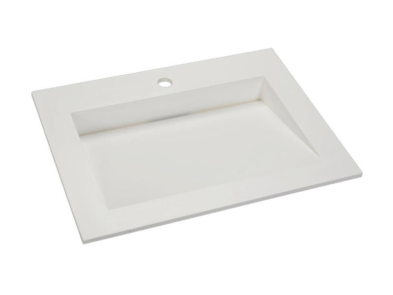 Jestone solid surface sink factory for office-1