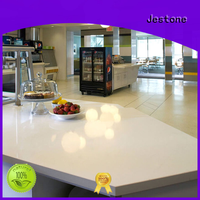 Jestone latest artificial quartz stone manufacturers for kitchen