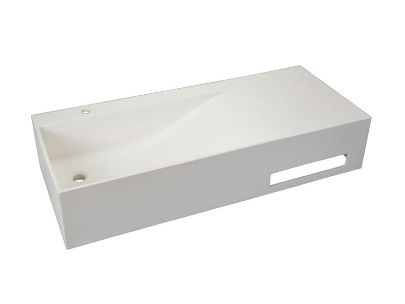 custom solid surface sink supply for hotel-1