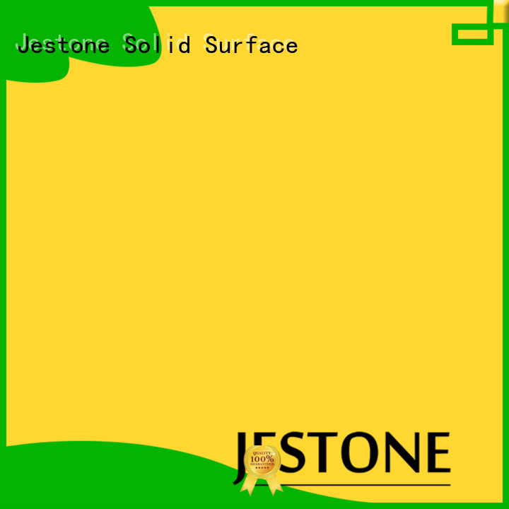 Jestone solid surface sheet slabs company for restaurant