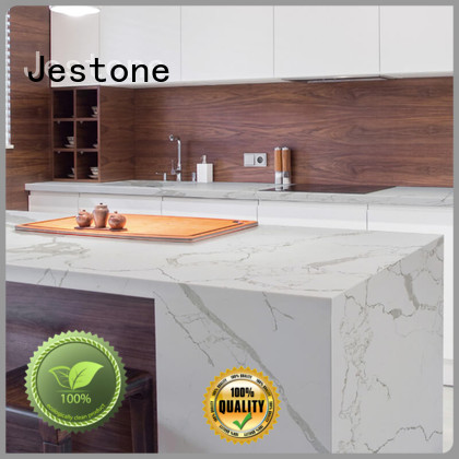 Jestone custom artificial quartz supply for restaurant