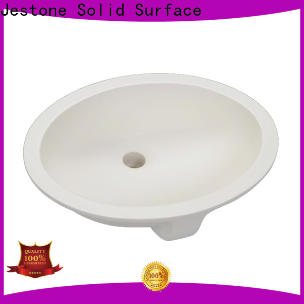 Jestone solid surface basin factory for restaurant