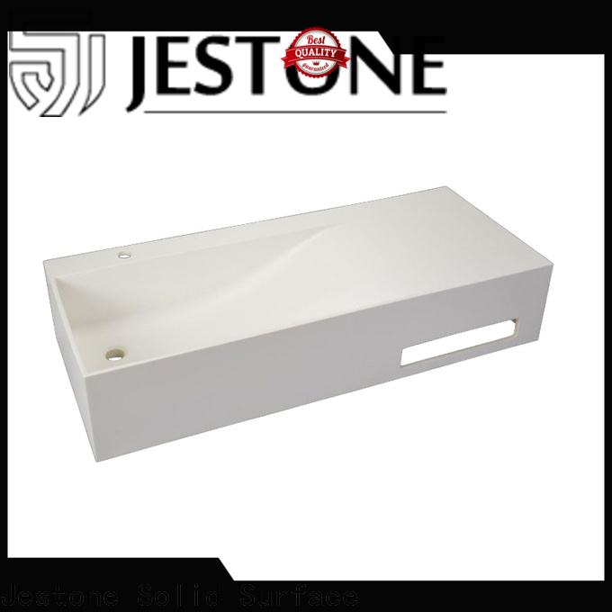 Jestone custom solid surface sink supply for restaurant