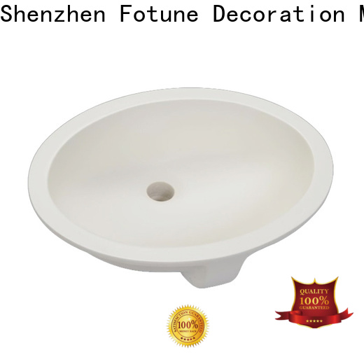 hot sale solid surface sink company for hotel