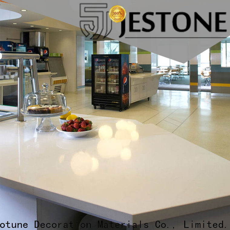 Jestone best artificial quartz stone company for hotel