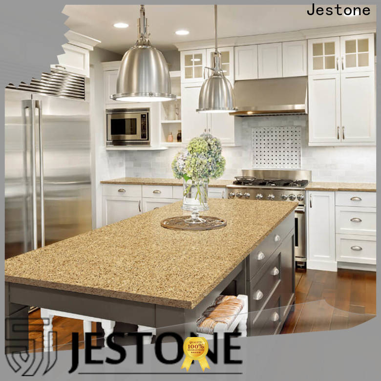 Jestone top artificial quartz slabs manufacturers for restaurant