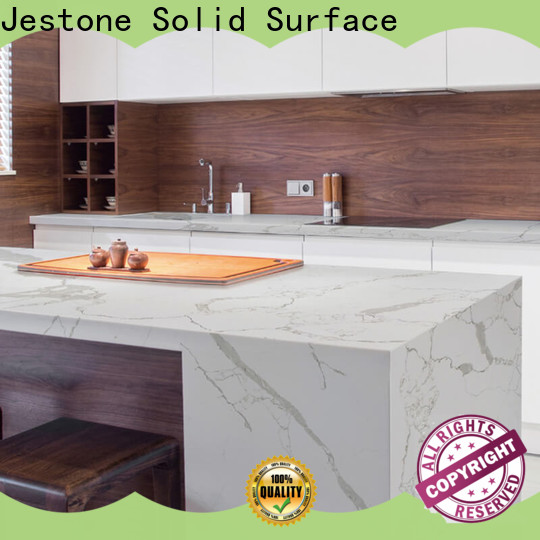 Jestone latest artificial quartz stone factory for home decoration