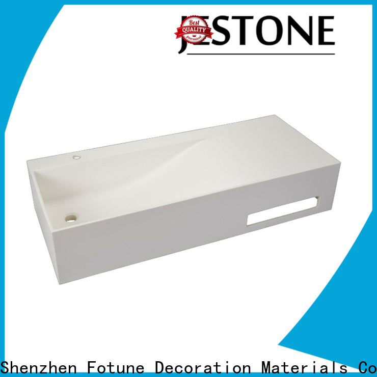 Jestone solid surface sink company for restaurant