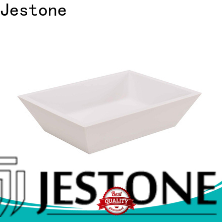 Jestone top solid surface sink supply for business