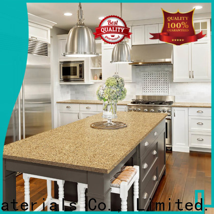 latest artificial quartz stone company for restaurant