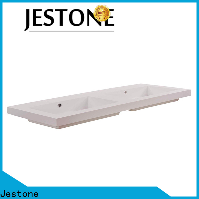 Jestone top solid surface basin factory for office