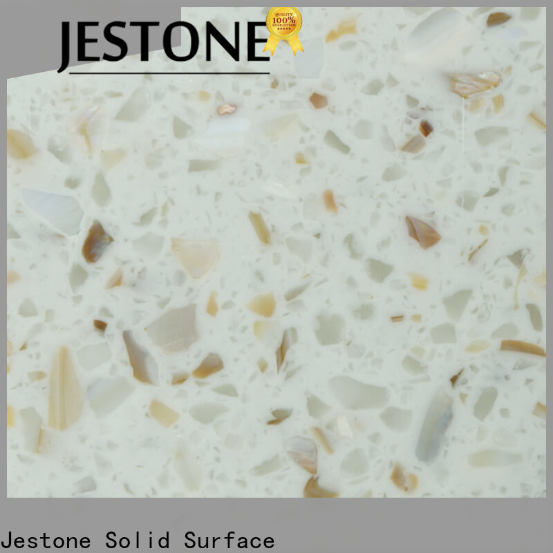 Jestone modified solid surface factory for home decoration