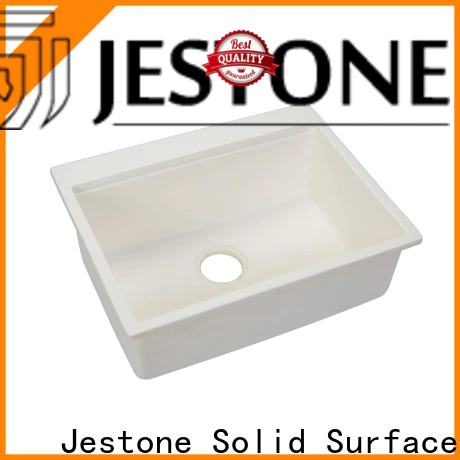 Jestone solid surface sink supply for restaurant