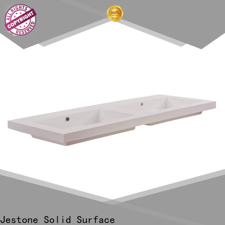 Jestone custom solid surface basin supply for hotel