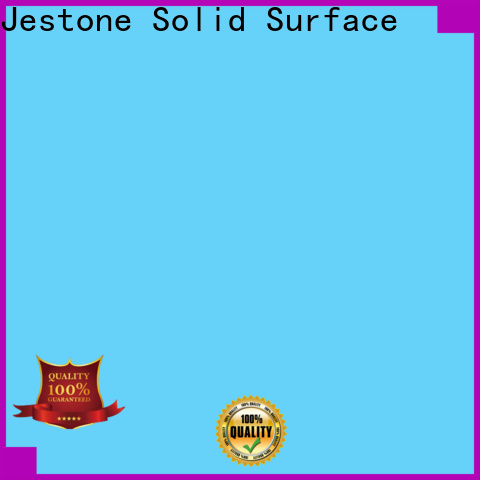Jestone solid surface sheet with variety colors for restaurant