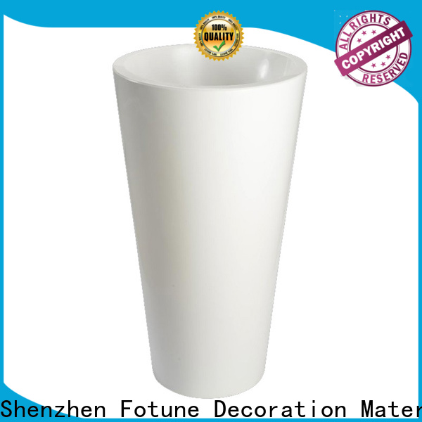 Jestone solid surface basin suppliers for home decoration