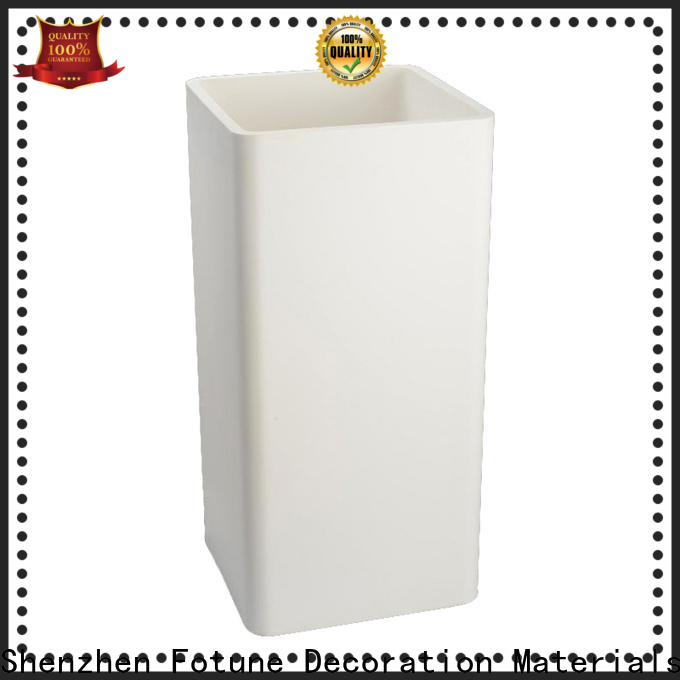 best solid surface basin company for hotel