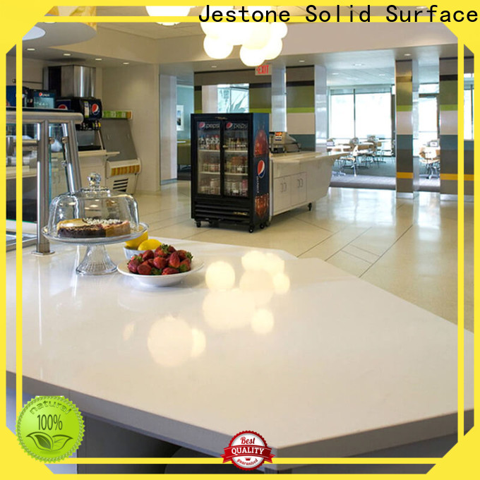 Jestone top artificial quartz slabs company for kitchen