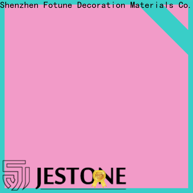 Jestone high-quality modified solid surface with variety colors for restaurant
