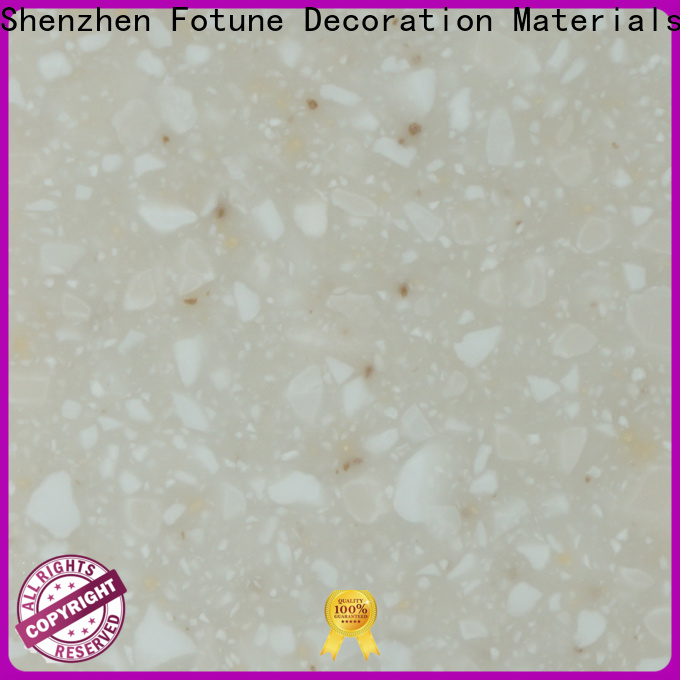 Jestone custom modified solid surface with variety colors for business