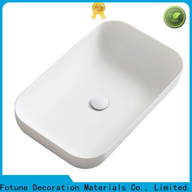 Jestone solid surface sink company for restaurant