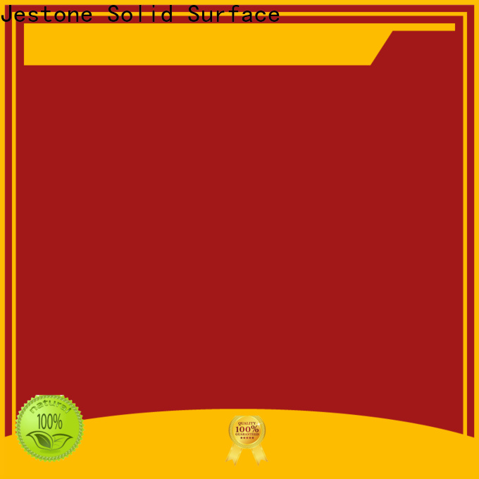 Jestone acrylic solid surface sheets factory for hotel