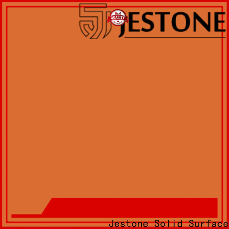 Jestone solid surface acrylics company for home decoration