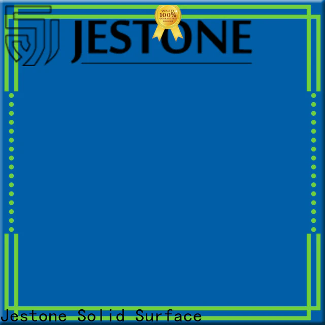 Jestone top solid surface sheet slabs company for home decoration