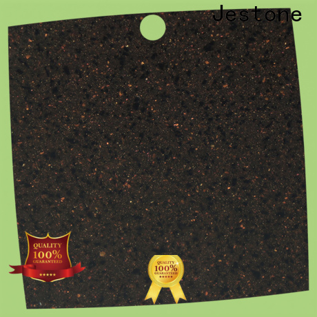 Jestone orange modified solid surface with variety colors for home decoration