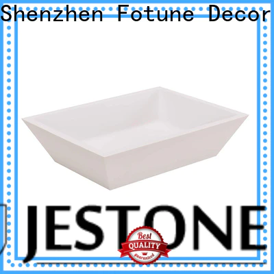Jestone solid surface sink manufacturers for hotel