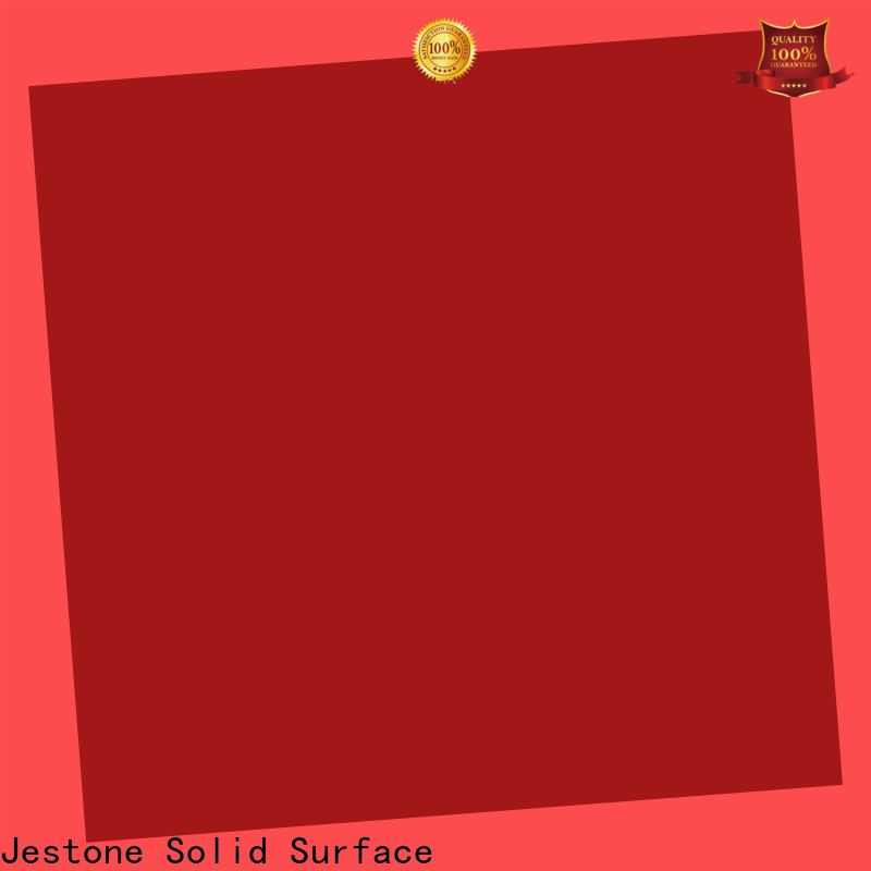 Jestone high-quality solid surface sheet slabs manufacturers for restaurant