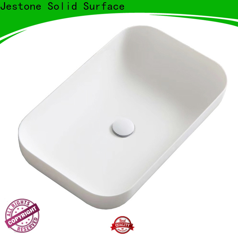 latest solid surface sink manufacturers for hotel