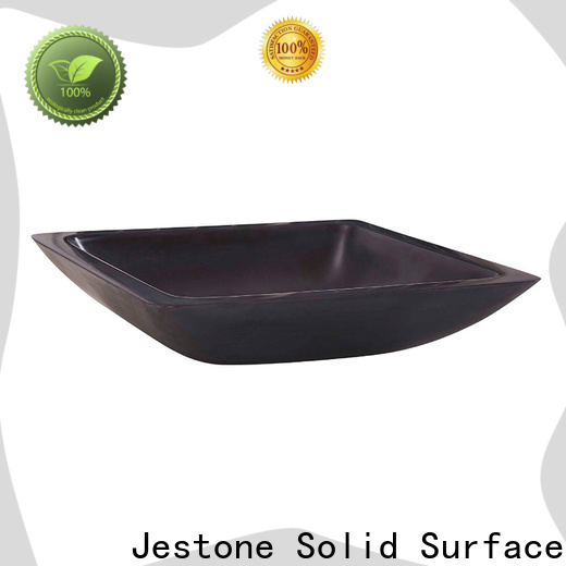 Jestone solid surface sink factory for hotel
