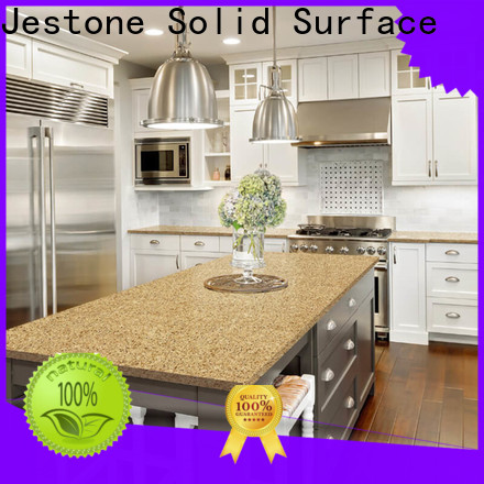 Jestone artificial quartz slabs supply for kitchen