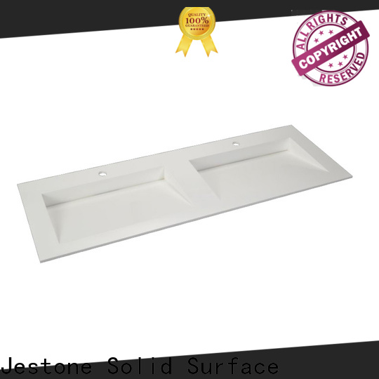 Jestone hot sale solid surface sink company for hotel