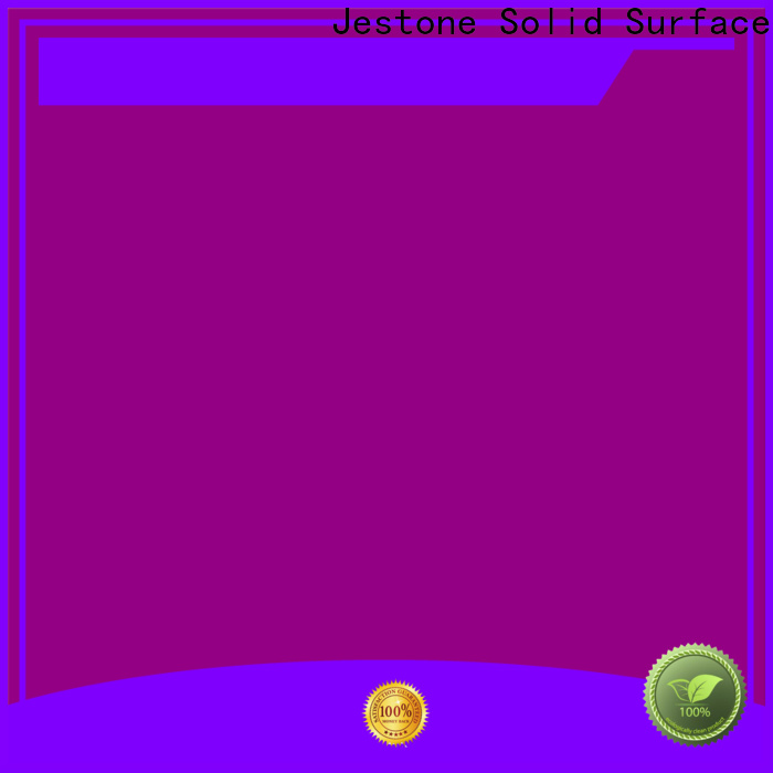 Jestone acrylic solid surface manufacturers for hotel