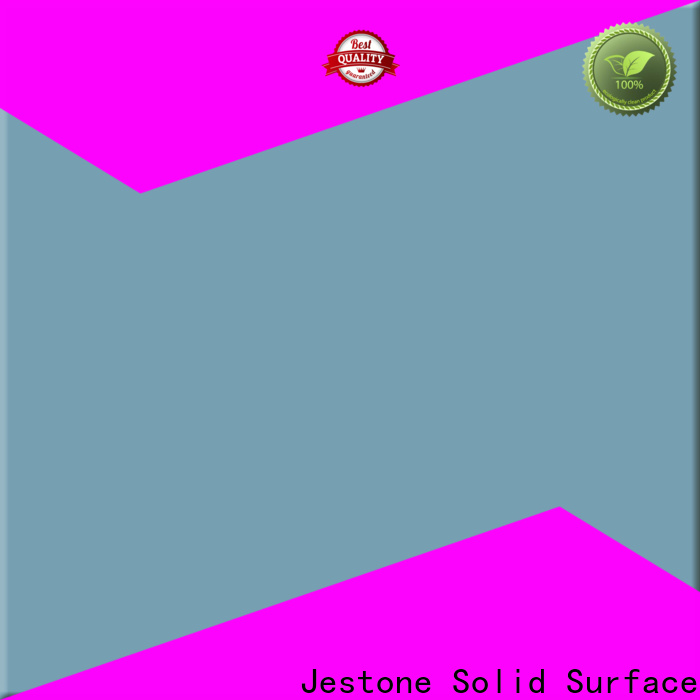 Jestone custom acrylic solid surface sheets suppliers for home decoration