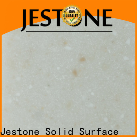 Jestone solid surface sheet slabs suppliers for restaurant