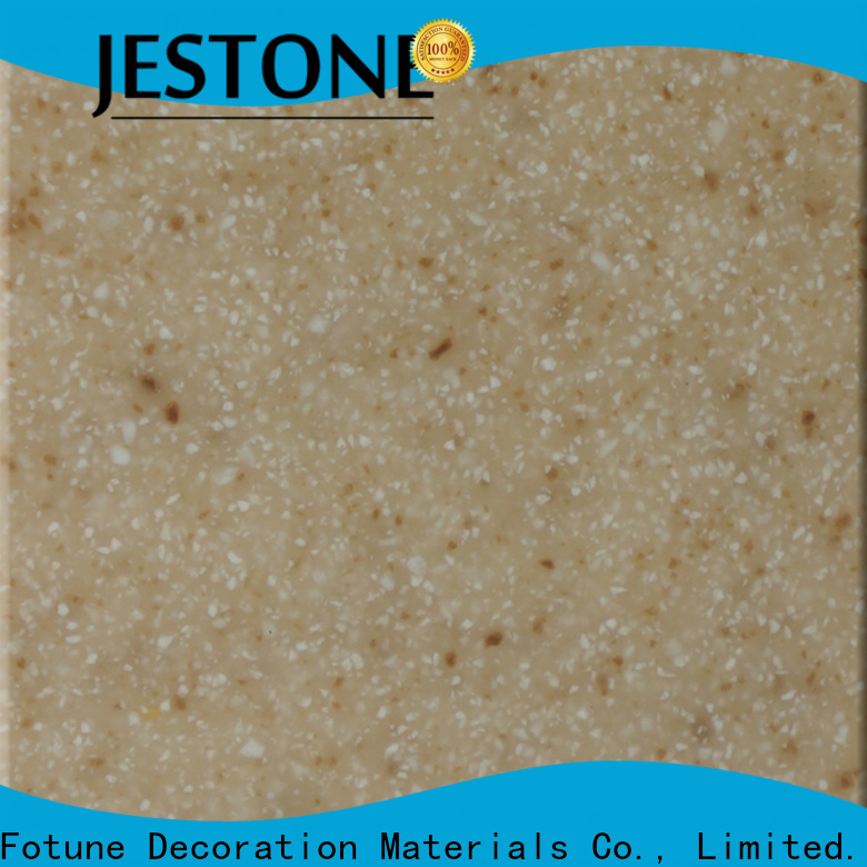 Jestone classic solid surface sheet slabs supply for home decoration