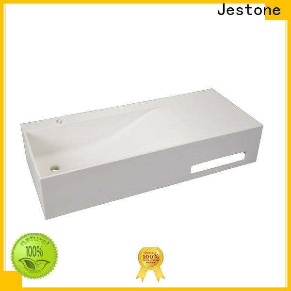 Jestone superior quality solid surface sink supply for home decoration