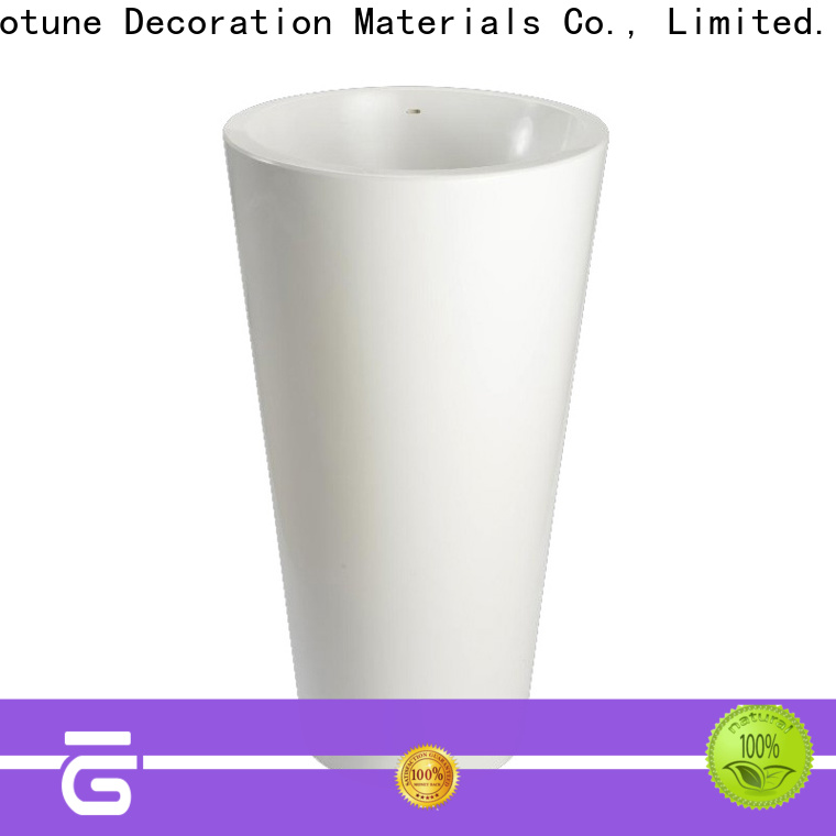 Jestone latest solid surface basin manufacturers for home decoration