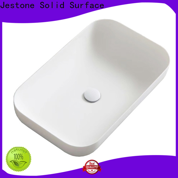 Jestone superior quality solid surface basin manufacturers for office