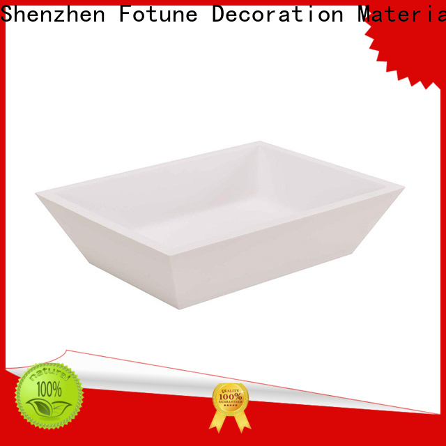 Jestone solid surface sink factory for office