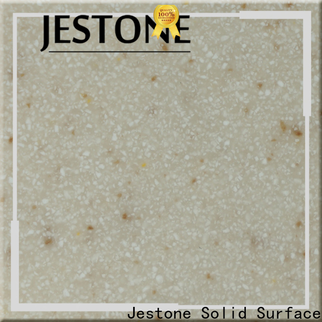Jestone solid surface sheet supply for home decoration