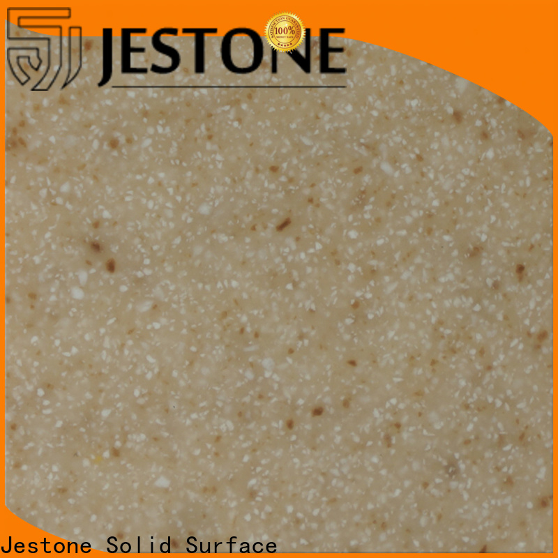 Jestone custom acrylic solid surface factory for hotel