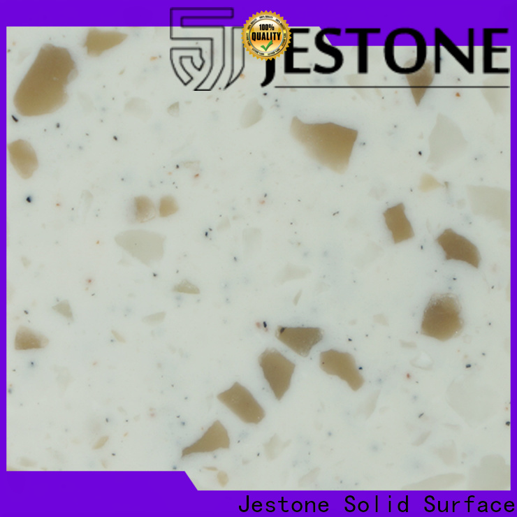 Jestone acrylic solid surface sheets factory for restaurant