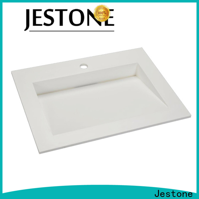 Jestone top solid surface sink suppliers for restaurant